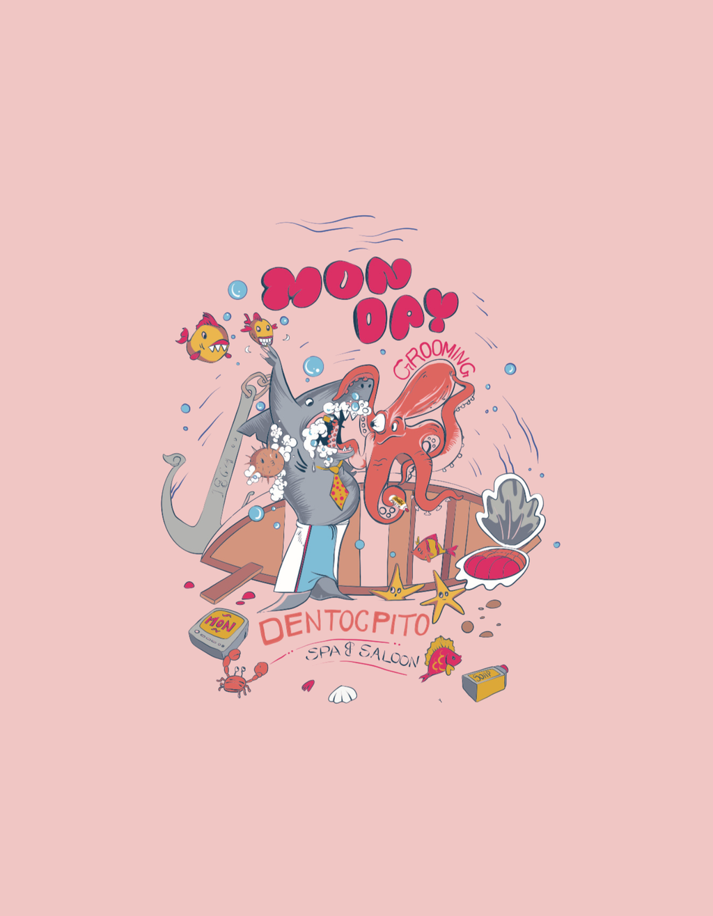 Zero Hour Peach Oversized T-Shirt