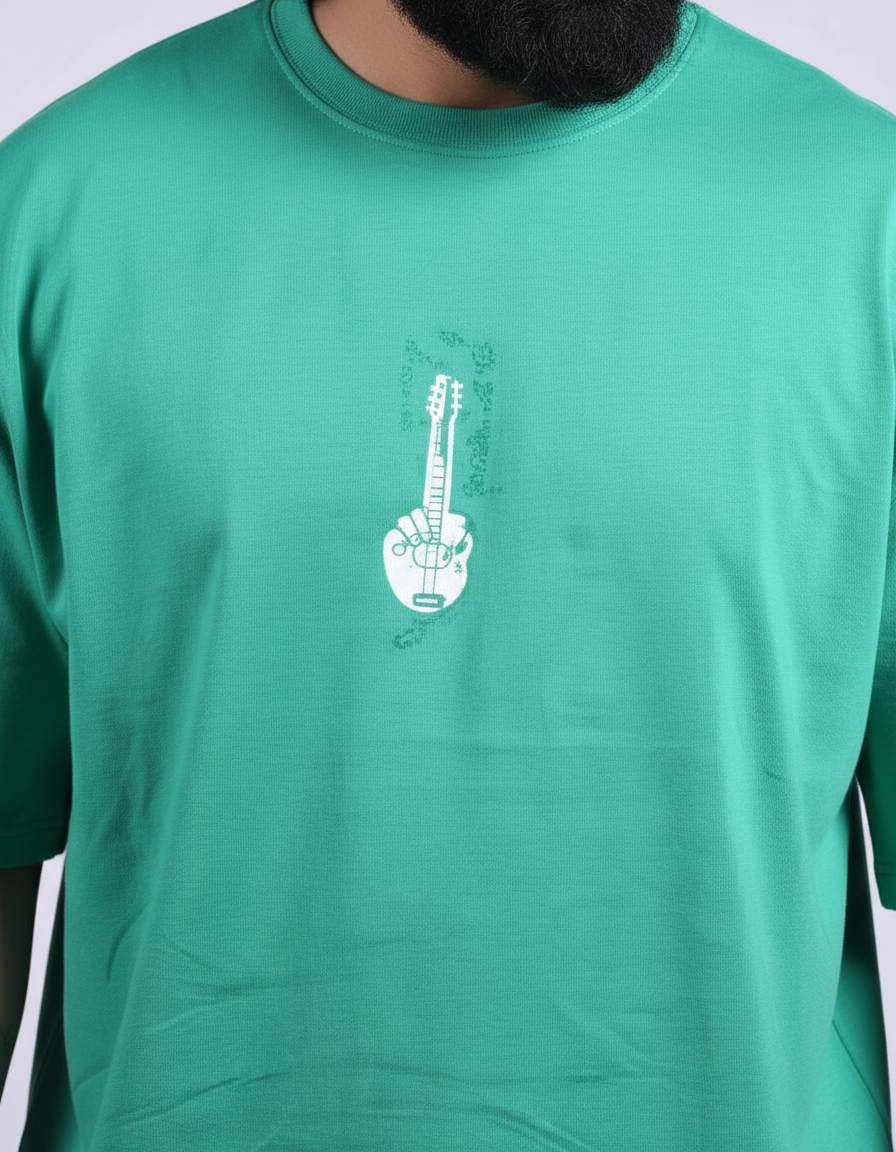 Zero Hour Green “Success & Stoney” Oversized T-Shirt